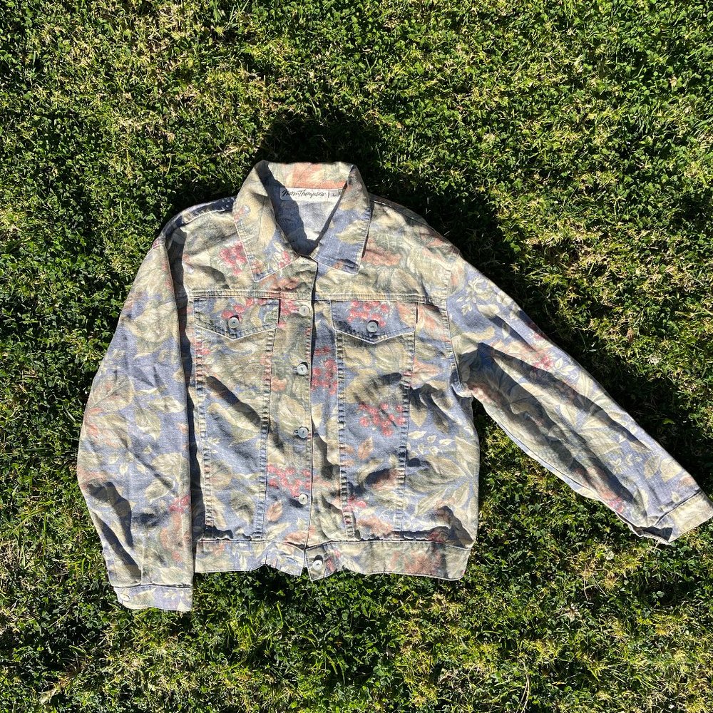 Norm Thompson Women VTG Floral Pattern | Size L